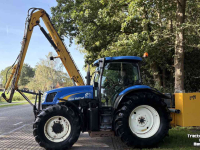 Tracteur New Holland Tsa 135 met herder mbk512ls