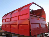 Remorque à copeaux de bois VGM Houtsnipperopbouw voor VGM Whitney ZK10 kipper kipwagen