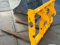 Fourches à palettes JCB Palletvork met compacttoolcarrier