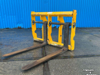 Fourches à palettes JCB Palletvork met compacttoolcarrier