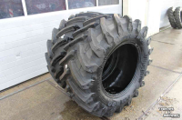 Roues, Pneus, Jantes, Barillets Jumelage Trelleborg 540/65R28 TM800 Progressive Traction trekkerband tractorband voorband