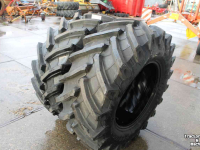Roues, Pneus, Jantes, Barillets Jumelage Trelleborg 540/65R28 TM800 Progressive Traction trekkerband tractorband voorband
