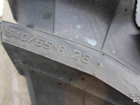 Roues, Pneus, Jantes, Barillets Jumelage Trelleborg 540/65R28 TM800 Progressive Traction trekkerband tractorband voorband
