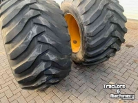 Roues, Pneus, Jantes, Barillets Jumelage Alliance 800/45-30.5