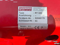 Fraise rotative Grimme RT300 Front frees