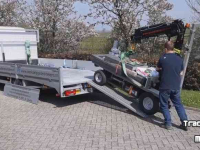 Autres matériel et accessoires de transport et industriels Hiab Monumentwagen met Hiab kraan