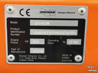 Pelleteuse Doosan DX140W