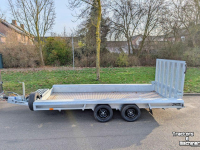 Remorque automobile jusqu’ à 3500 Kg  ACTIE Vlemmix machinetransporter 3 x 1,5