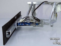 Rabots à lisier Qmac Module Mestschuif met rubbermat Mailleux aanbouw