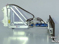 Rabots à lisier Qmac Module Mestschuif met rubbermat Mailleux aanbouw