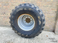 Roues, Pneus, Jantes, Barillets Jumelage Alliance A-885  650/50R22.5
