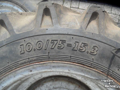 Roues, Pneus, Jantes, Barillets Jumelage BKT 10.0/75-15.3