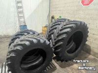 Roues, Pneus, Jantes, Barillets Jumelage BKT VF  480/60R28