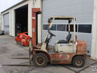 Chariot élévateur Mitsubishi FD25 heftruck forklift gabelstapler diesel
