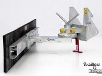 Autres matériel et accessoires d´étable Qmac Rubbere voerschuif veegbord aanveegschuif aanbouw Kramer 250-350