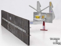 Autres matériel et accessoires d´étable Qmac Rubbere voerschuif veegbord aanveegschuif aanbouw Kramer 250-350