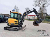 Mini pelleteuse Volvo ECR35D, als nieuw! minikraan 3.5 ton