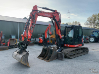 Pelleteuse Kubota KX080-4