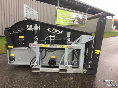 Remorque distributrice Fliegl Profi Combi ronde balen verdeler