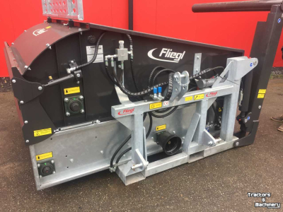 Remorque distributrice Fliegl Profi Combi ronde balen verdeler
