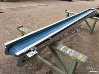 Convoyeur  Petech, vuilafvoerband, transportband, smal