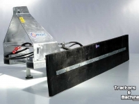 Rabot caoutchouc Qmac Modulo voerschuif met rubbermat