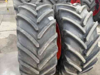 Roues, Pneus, Jantes, Barillets Jumelage Michelin 650/60R38 Xeobib & 520/60R28 Xeobib VF
