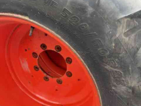 Roues, Pneus, Jantes, Barillets Jumelage Michelin 650/60R38 Xeobib & 520/60R28 Xeobib VF