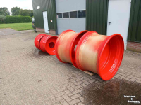 Roues, Pneus, Jantes, Barillets Jumelage Fendt wielenset 25x42 en 20x30