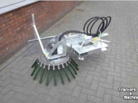 Désherbeuse à brosse rotative  Onkruid borstel  pallet vork aanbouw