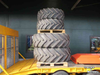 Roues, Pneus, Jantes, Barillets Jumelage Michelin 480/65-28 en 600/65-38