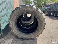 Roues, Pneus, Jantes, Barillets Jumelage Michelin 710/60R42
