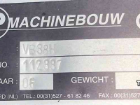 Pousse fourrage à pneu AP Speedy VB38H veegband