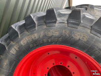 Roues, Pneus, Jantes, Barillets Jumelage  Set Trelleborg TM 1000 VF 750/75R46  en  650/65R38