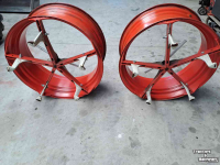Roues, Pneus, Jantes, Barillets Jumelage  38inch naar 32inch