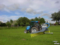 Distributeur à tuyau flexible trainé De With Sleepslang bemester