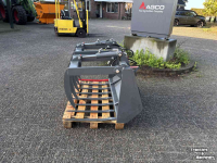 Chargeuse sur pneus Weidemann Mestvork, mestklem, krokodillenbek