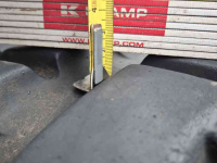 Roues, Pneus, Jantes, Barillets Jumelage Nokian 540/80R38 en 440/80R28 op John Deere velgen