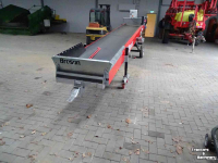Convoyeur Broson Doorvoerband / Transportband 6 meter lang / 80 cm breed
