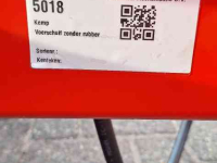 Pousse fourrage à pneu Kemp Rvs2244 voetschuif