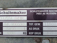 Tonneau de lisier Schuitemaker Robusta 84 WK