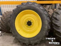 Roues, Pneus, Jantes, Barillets Jumelage  480/80r42