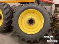 Roues, Pneus, Jantes, Barillets Jumelage  480/80r42