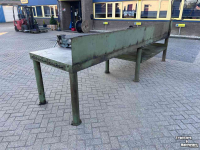 Etabli  Werkbank werktafel 400 x 100 gebruikt