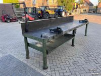 Etabli  Werkbank werktafel 400 x 100 gebruikt