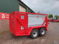 Tank de carburant Agomac Mobiele brandstofwagen