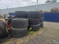 Roues, Pneus, Jantes, Barillets Jumelage  600/55R26.5 en 650/65R30.5