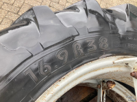 Roues, Pneus, Jantes, Barillets Jumelage Michelin 16.9R38 dubbellucht 5 ster