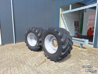 Roues, Pneus, Jantes, Barillets Jumelage BKT 710/55R30IF AGRIMAX FORCE