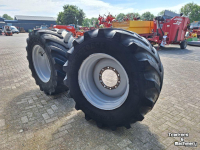 Roues, Pneus, Jantes, Barillets Jumelage BKT 710/55R30IF AGRIMAX FORCE